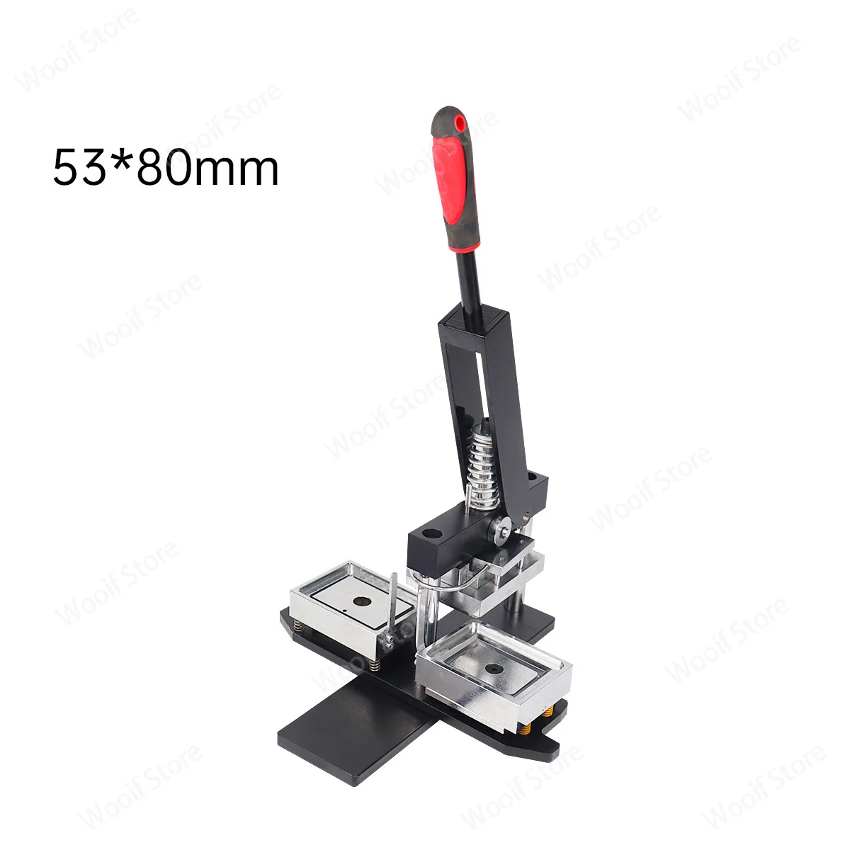 53x80MM Refrigerator Magnet Making Machine Refrigerator Sticker Machine With A Cutting And 100pcs Magnetic Consumables