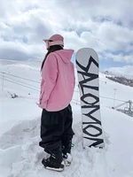 Fashion Pink Ski Hoodie Men Women Oversize Windproof Waterproof Snow Hoodie Ski Jacket Snowboarding Hoodie Jackets Ski Equipment 3