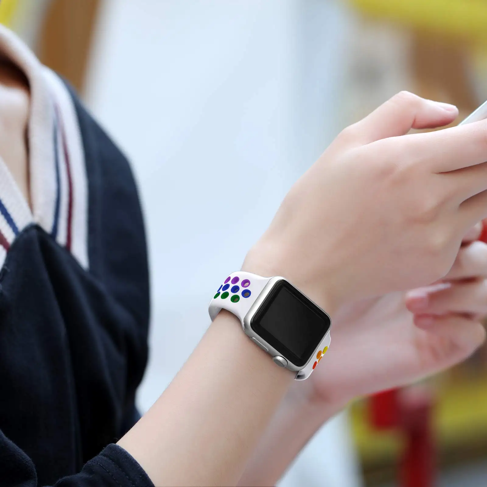 Breathable Silicone Sport Band Strap