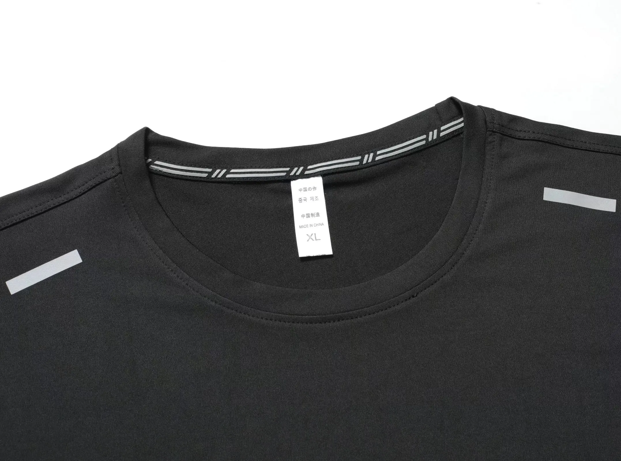 Summer Compression Breathable Short Sleeve Men Running Fitness Tshirt Elastic Quick Dry Sports Bodybuilding Training Shirts