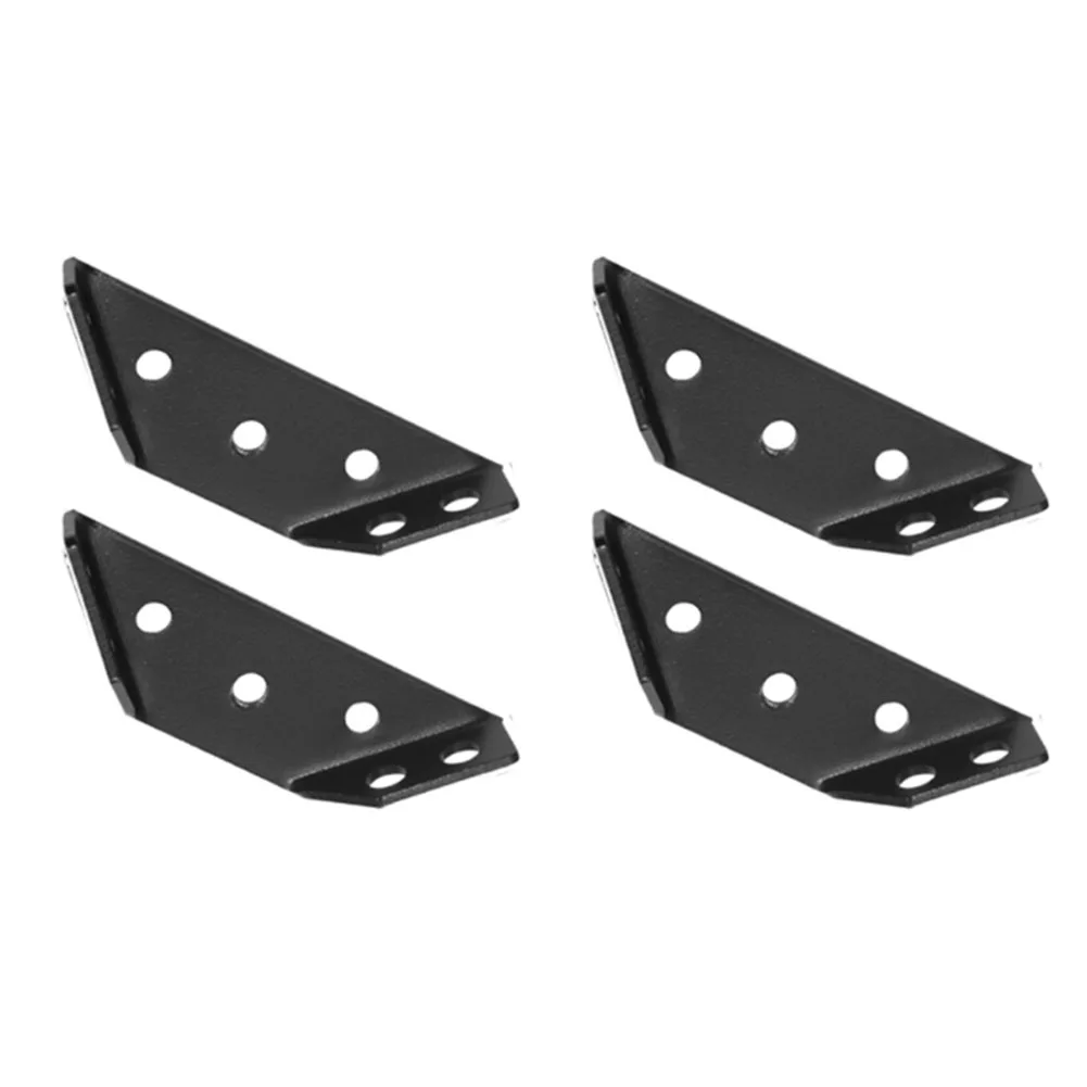 

Universal Furniture Corner Connector Stainless Steel Triangle Support Strengthen Right Angle Joints Easy Installation 4pcs