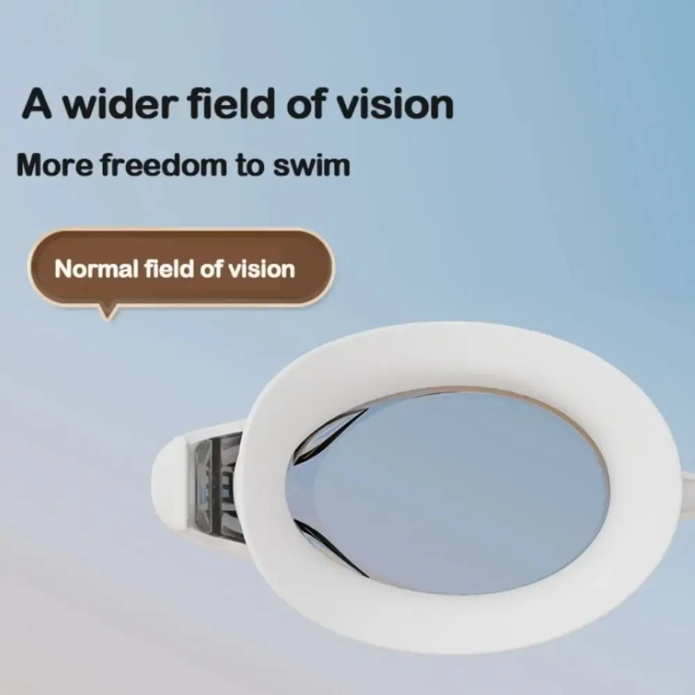 Рисунок 2 - Очки для плавания с большой оправой из ПВХ