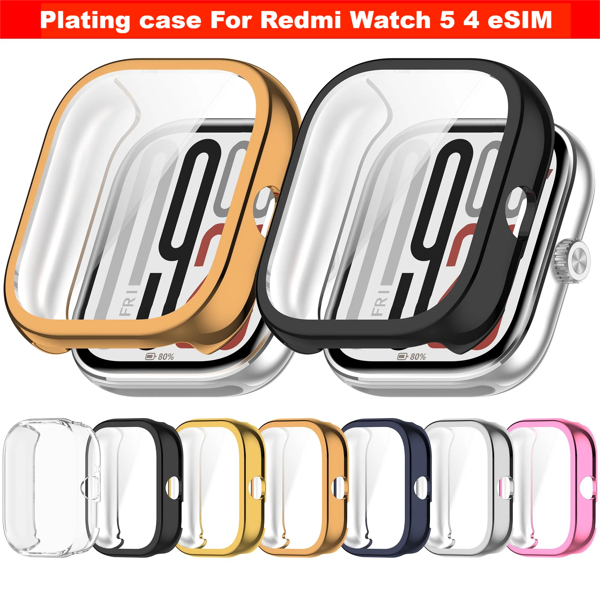 Premium Plating Protective Case and Screen Protector