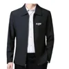 Spring Autumn New Coat Aviation Pilot Aircraft Airbus A320 Casual Loose Flip Collar Zipper Jacket 1