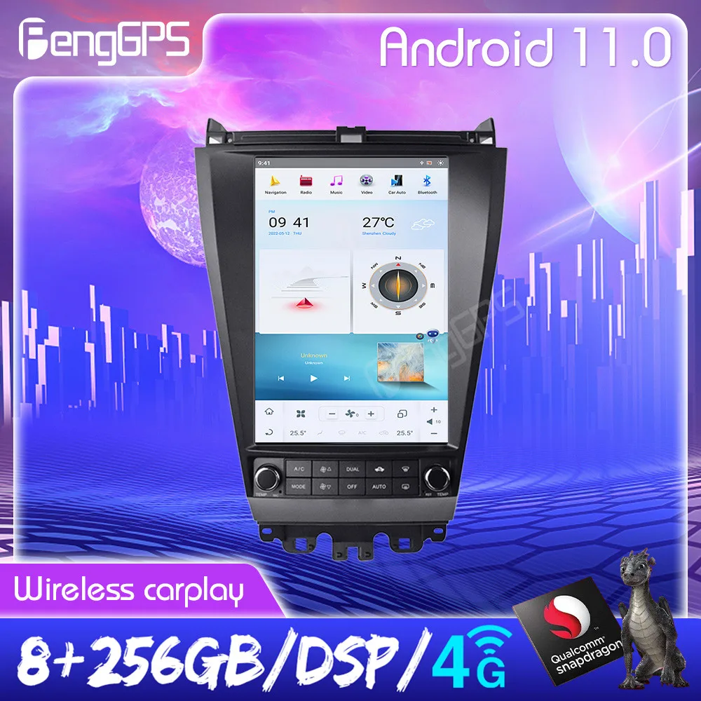 

Android 10 PX6 DSP For Honda Accord 2003 2004-2007 Car DVD GPS Navigation Auto Radio Stereo Video Multimedia Player HeadUnit