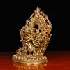 Home Gift Chinese Style Crafts Decoration Pure Copper Yamantaka Buddha Statue Home Serving 2