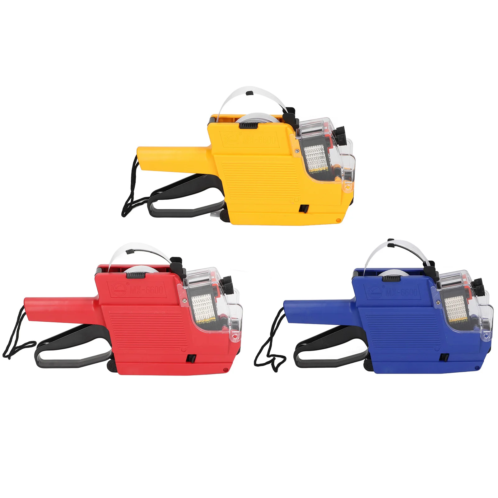 Price Attacher Price  Gun 10 Digits 2 Lines Labeller Marker Attacher Tool for Office Retail Store