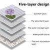 1Pc Waterproof Incontinence Bed Pad - Absorbent, Non-Slip, Reusable Mattress Protector For Adults & Seniors 4