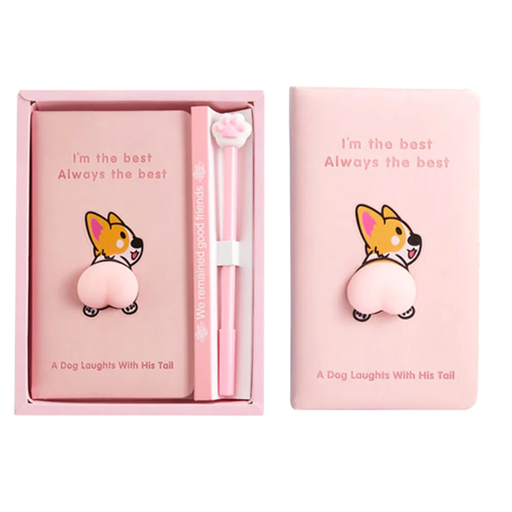 

Baluue Cartoon Notebook Lined Notepad Ruled Notebook Paper Writing Journal Weekly Appointment Book Pocket Diary A6 Size