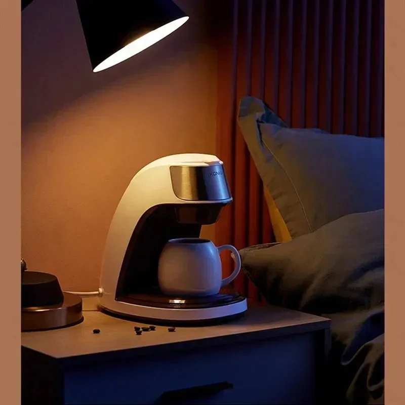 Konka Coffee Maker Home Mini Coffee Machine 300ml Automatic Drip Type Americano Pot Coffee Maker Machine Simple Operation 220V 5