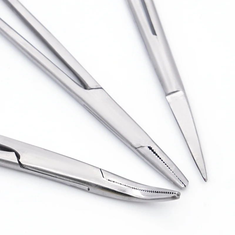 Dental Surgical Tissue Tweezer Set Surgical Scissors Oral Surgery Tools