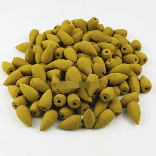 50/100Pcs Incense Cones Use For Backflow Incense Burner Anti-Odour Cone Incense Mix Scent Jasmine