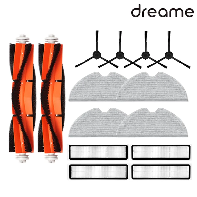 Xiaomi Dreame D9 Dreame Bot L10 Pro Main Side Brush Mop Cloths Hepa Filter Trouver Robot LDS Vacuum-Mop Finder Spare Parts Black Suit 3