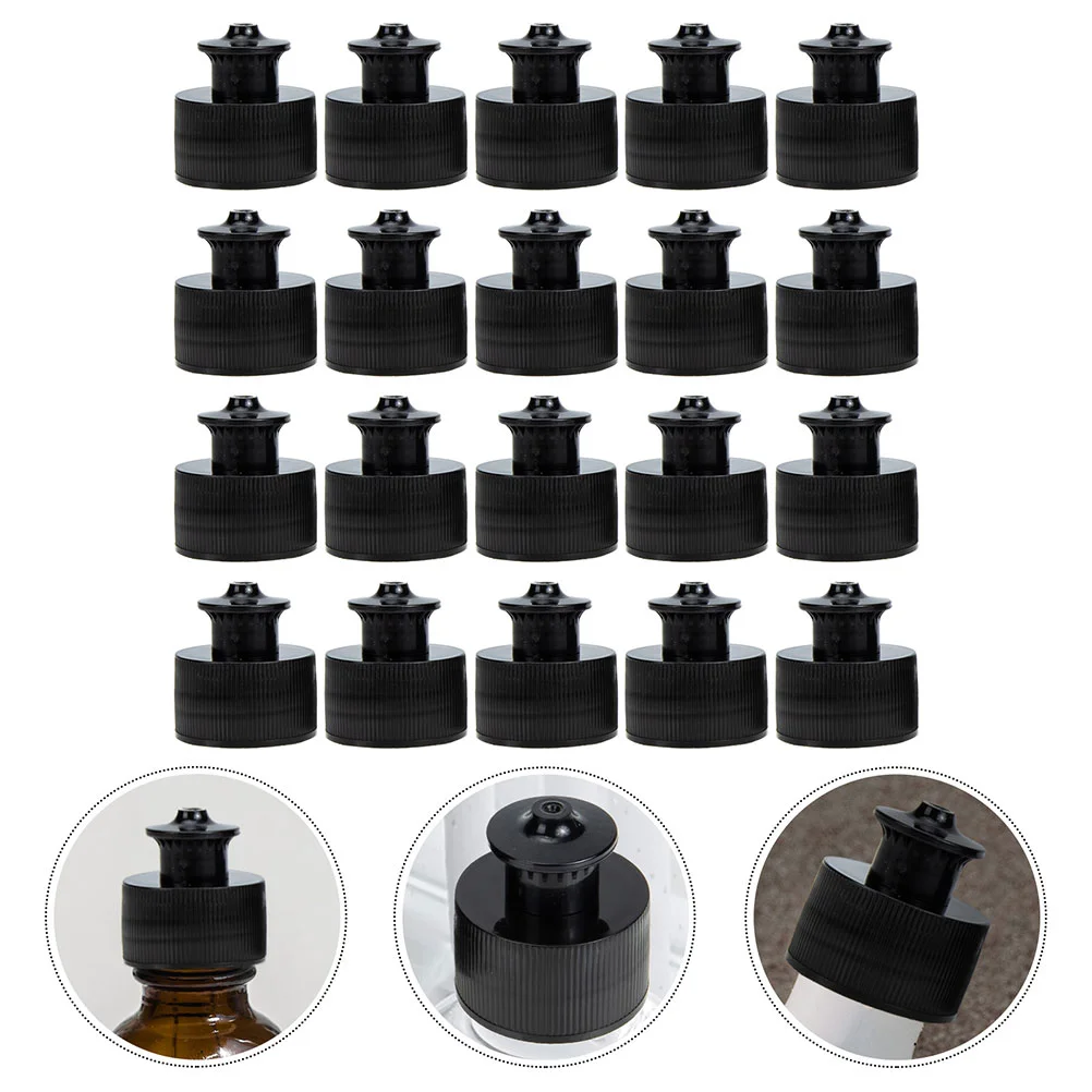 

Portable Bottles Caps Push Pull Caps Plastic Push Pull Replacement Caps