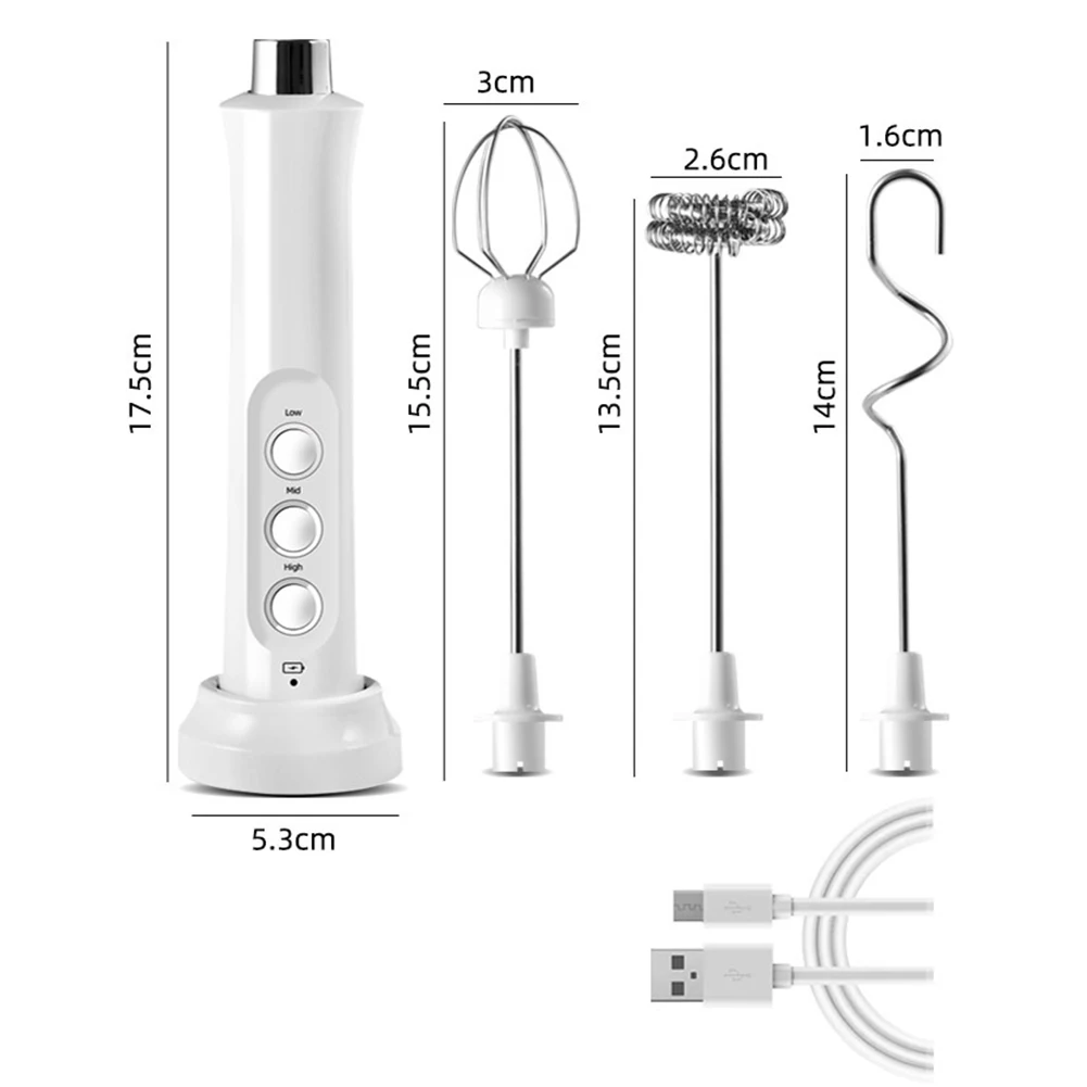 Dropship 1 Milk Frother With Stand Handheld Frothing Electric Whisk With ;  Speed Blender; Milk Froth; Mini Blender And Coffee Blender Froth Smoothie;  Latte; to Sell Online at a Lower Price