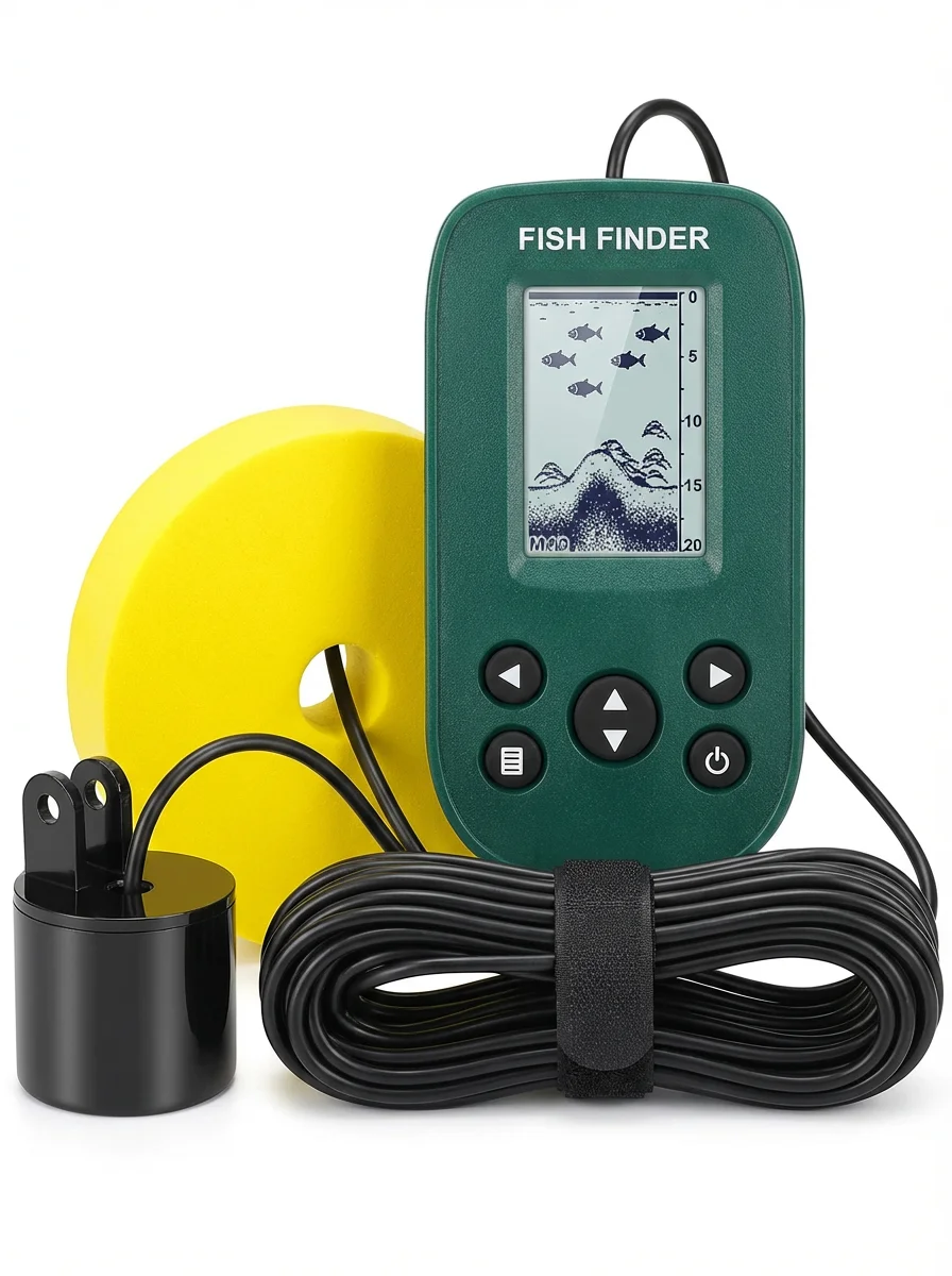 Sondeur portable FindFish intelligent pour détection poissons en mer et lac avec alarme