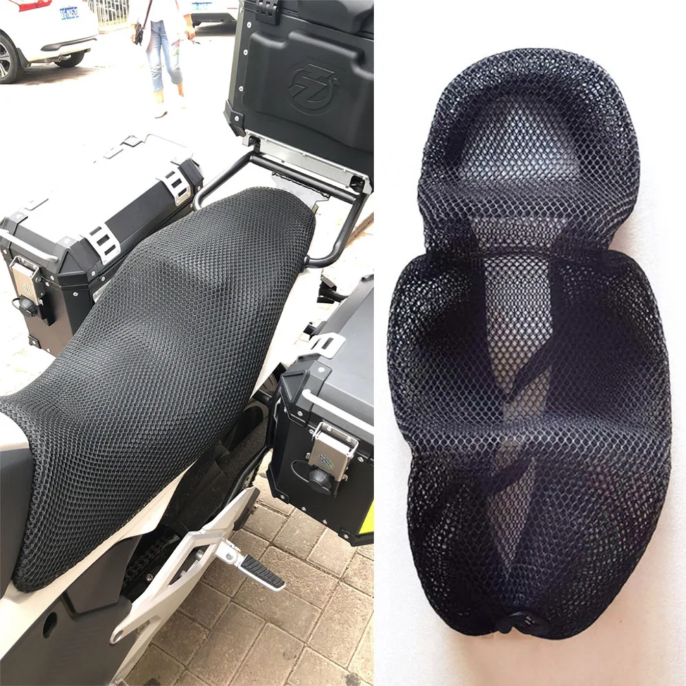 3D Mesh Seat Net Cover Sun Protection Heat Insulation Breathable Thickened motorcycle seat covers For CFMOTO 650MT 650 MT