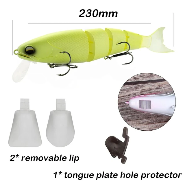 Swimming Bait Jointed Fishing Lure Floating Hard bait with Jerk