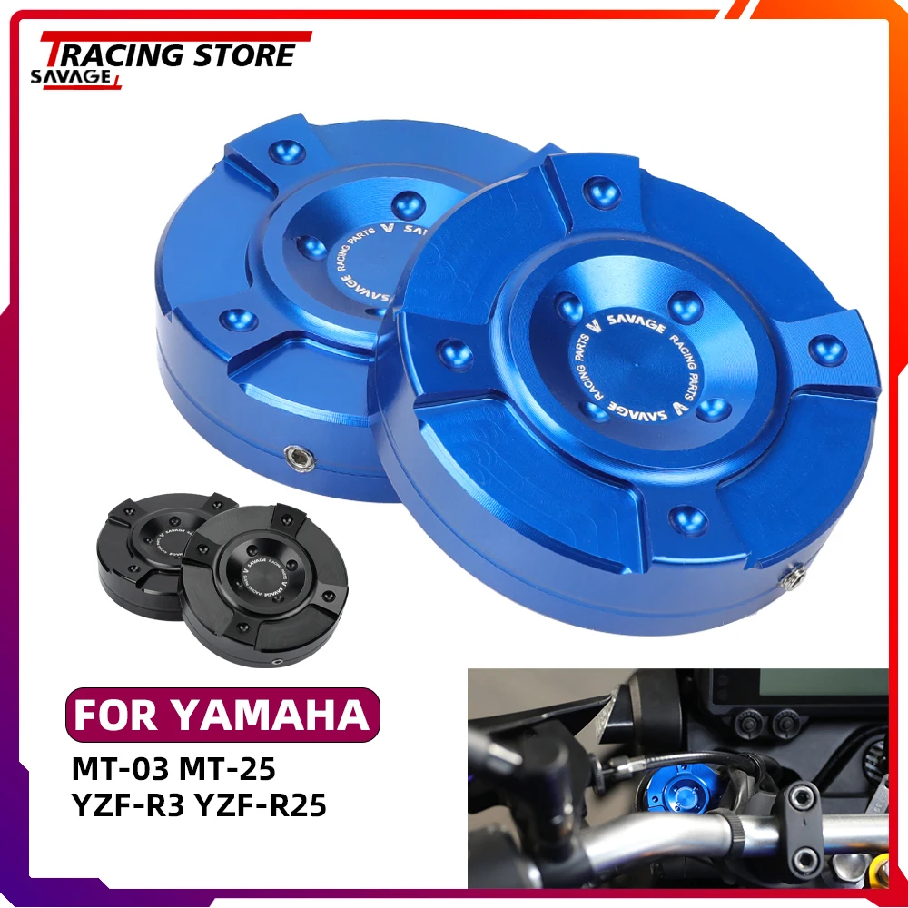 

Motorcycle Front Fork Shock Absorber Cap Cover For YAMAHA MT03 MT25 YZF R3 R25 2014-2023 Motorcycle Accessories MT 03 25 MT-03