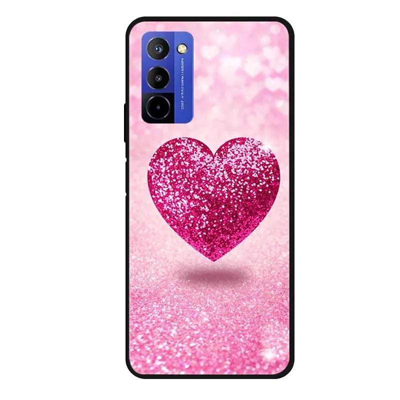 Luxury TPU Soft Silicone Back Cover Phone Case - Protective Antichoc Love Design