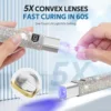 Portable Mini UV Nail Lamp For Gel Polish Quick Dry Flashlight Pen USB Nail Dryer Machine UV LED Nail Lamp For Gel Varnish Tools 4