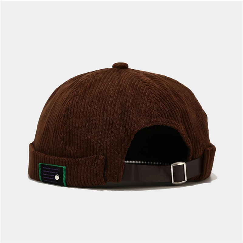 Retro Beanie Hat Unisex Solid Cap Streetwear Hip Hop