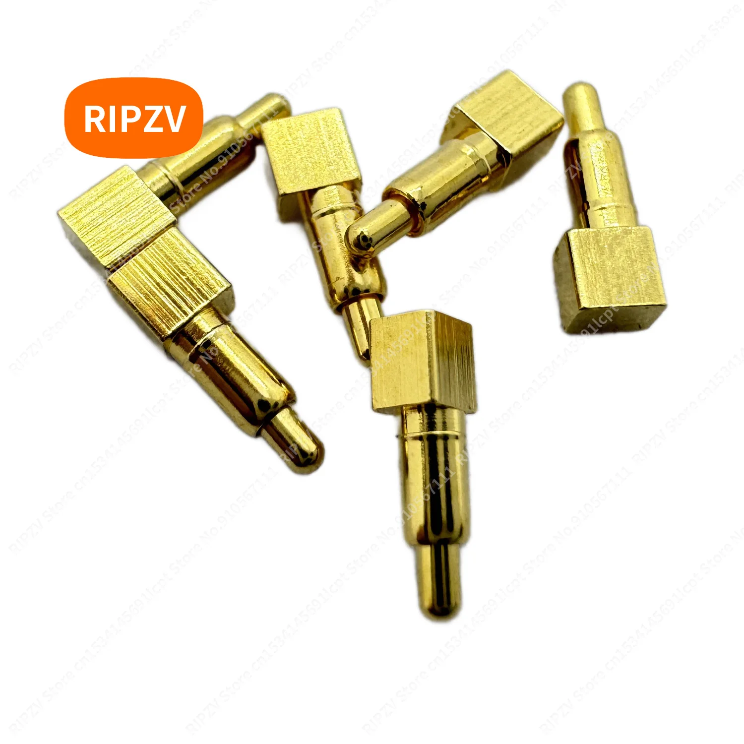 1.5X6.2Mm Smt Connettore Pogo Pin Caricato A Molla Pcb Montaggio Superficiale Ad Angolo Retto