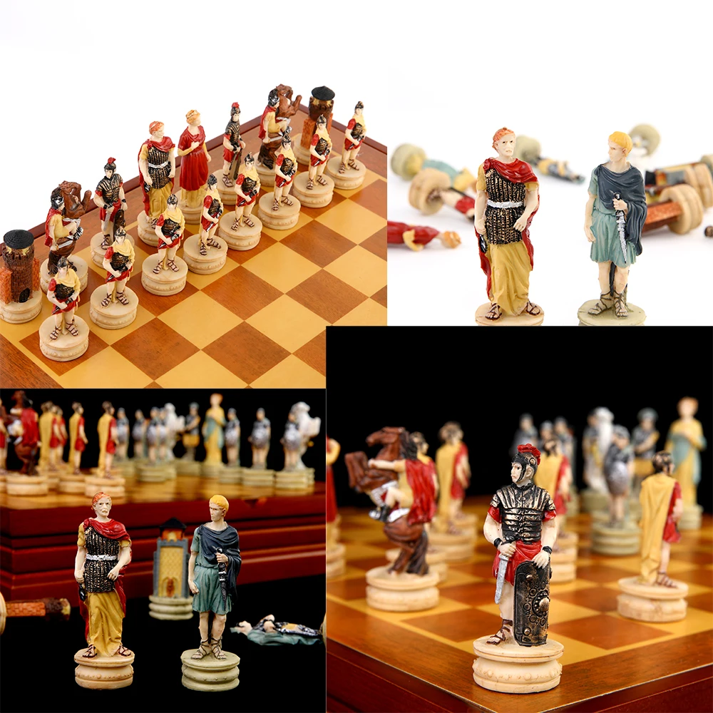 Jogo De Xadrez Com Tema De Guerra Genghis Khan Vs Rússia-32 Figuras 3d,  Peças De Xadrez Esculpidas E Pintadas, Com Jogo De Mesa De Tabuleiro Em  Relevo - Jogos De Xadrez - AliExpress