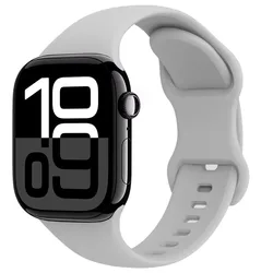 Premium Silicone Wristband for ultra 49mm (Light grey)