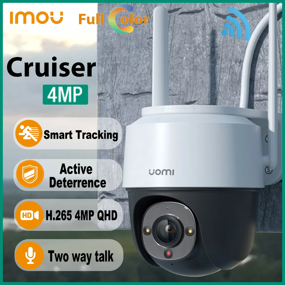 Dahua Imou – Caméra De Surveillance Extérieure Ptz Wifi Hd 4mp