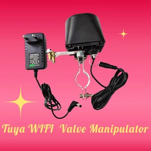 Tuya WIFI Valve Manipulator DN15(1/2") DN20(3/4") Auto Shut Off for Water Gas Pipeline or Water Pipeline Protection Security