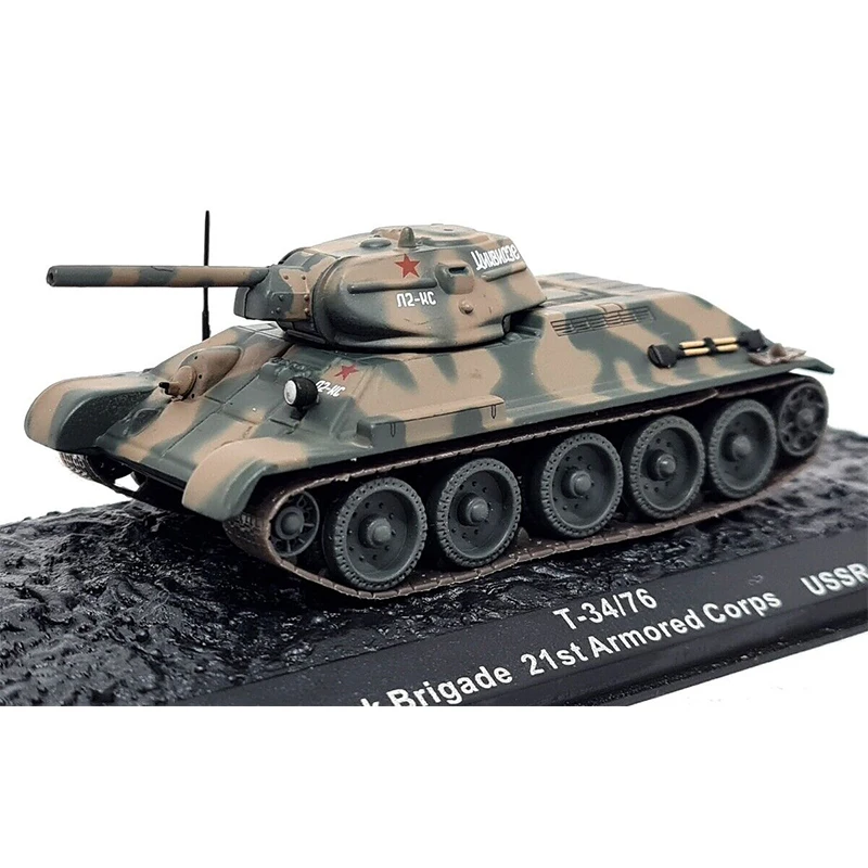 

Литый под давлением оригинальный Танк 1:72, модель модели танка из сплава для бригады танка 76 130TH, модель танка СССР 1942, статический дисплей, коллекционная Подарочная игрушка