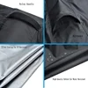 1pcs square gas fire pot cover suitable for most fire pit tables, waterproof heavy duty patio propane fire table cover 4