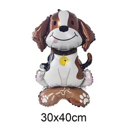 Whimsical Safari Animal Foil Balloons Set for Kids Parties & Baby Showers (Dog Balloon)