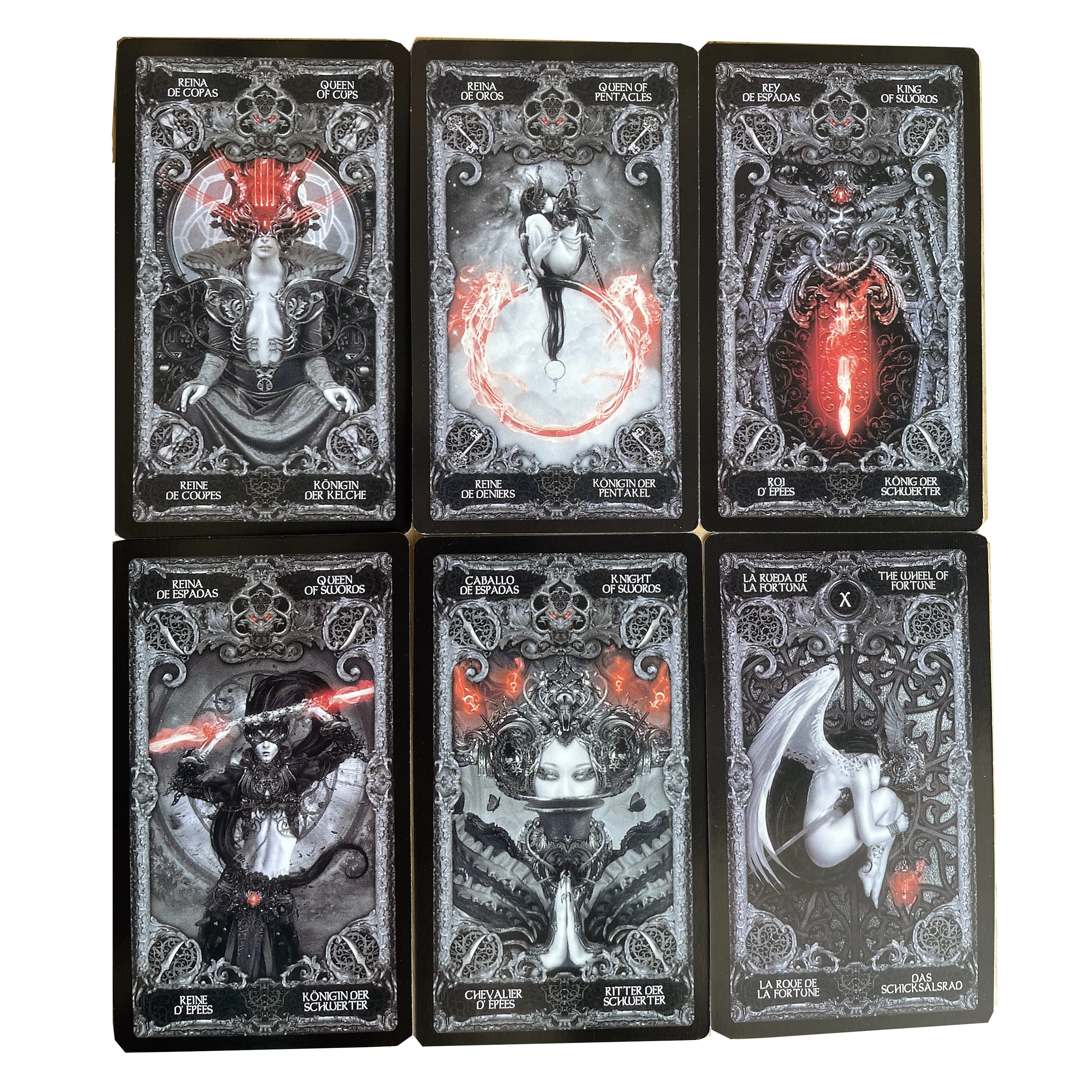 Dark tarot card deck  , Vintage board and card games, the best-selling product, essential for entertainment. щиток велосипедный sks x board dark 11396