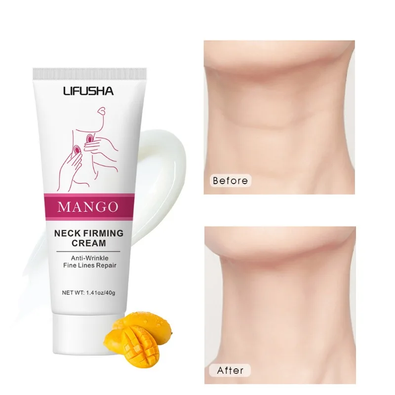 Neck Firming Cream Deeply Hydrates Brightens Lightens Neck Lines Relieves Dry Firming Skin Gently Exfoliates