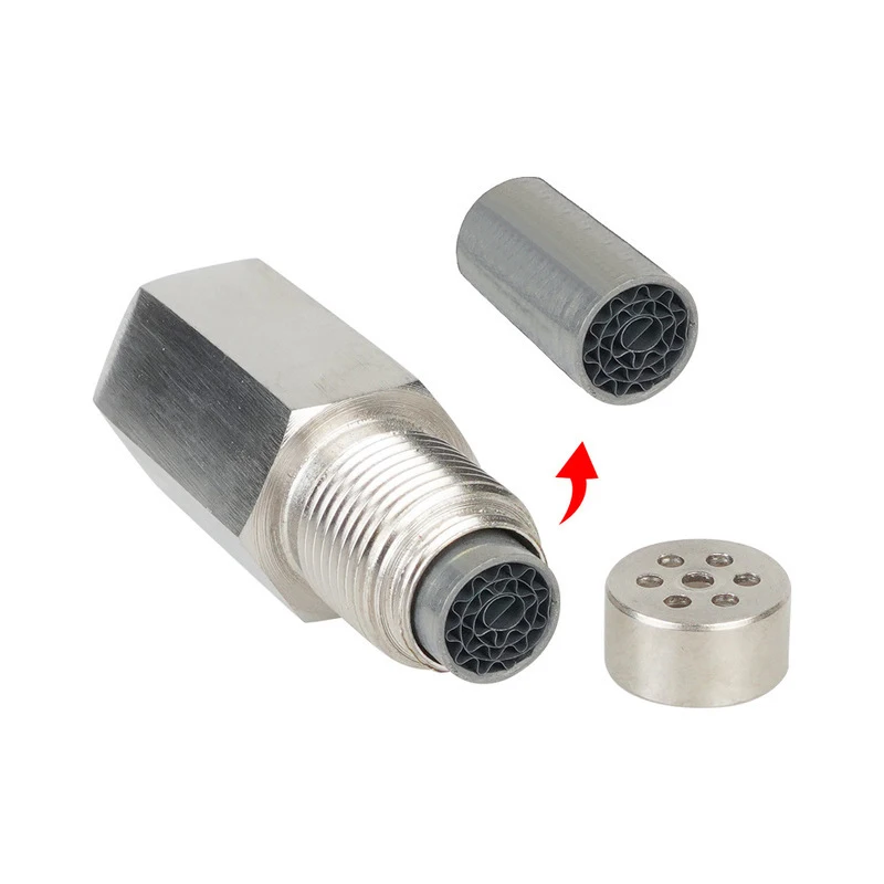 1 Piece M18x1.5 Stainless Steel Extension Screw For Oxygen Sensor And Catalytic Converter Filter Adapter evil energy 02 oxygen sensor adapter m18 1 5 o2 iron plating zinc sensor spacer adapter extension extender universal car parts