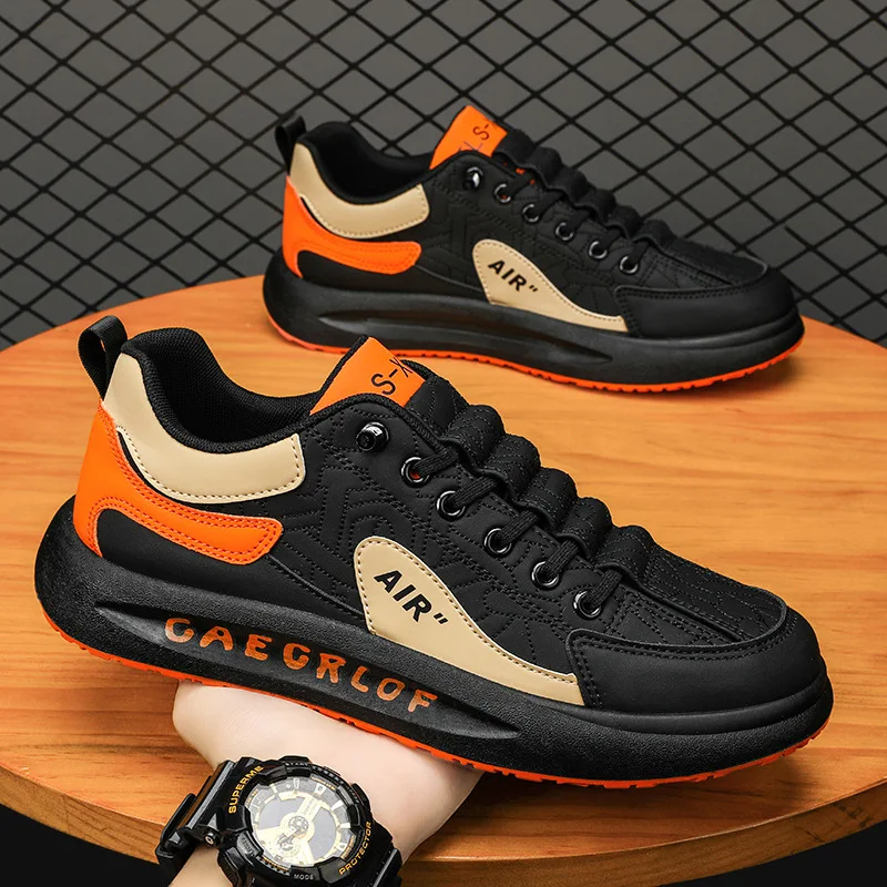 

Men‘’s shoes 2022 new sneakers shoes, soft soles, increased shoes, waterproof and non-slip shoes for youth sports and leisure