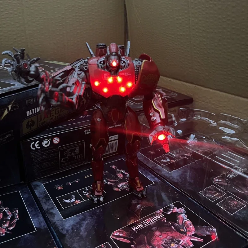 Pacific Rim Figur Deluxe Light Edition Crimson Typhoon Light Actionfiguren Typhoon Gipsy Danger Lighting Anime Dekoration 20 cm – Detail 6