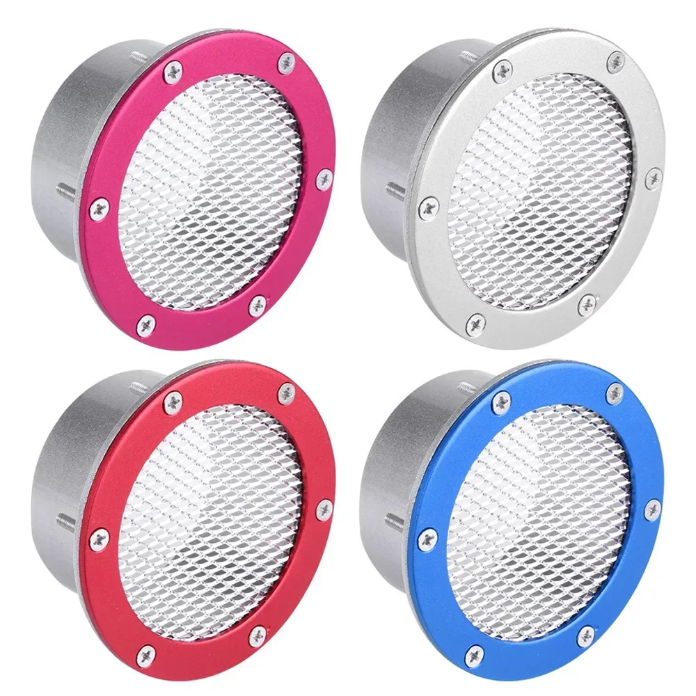 3inch Universal Car Air Vent Racing Intake Bumper Vent Inlet Duct Cold Air Filter Dust Duct Grille For Benz BMW Audi air intake kit dashboard air outlet louver
