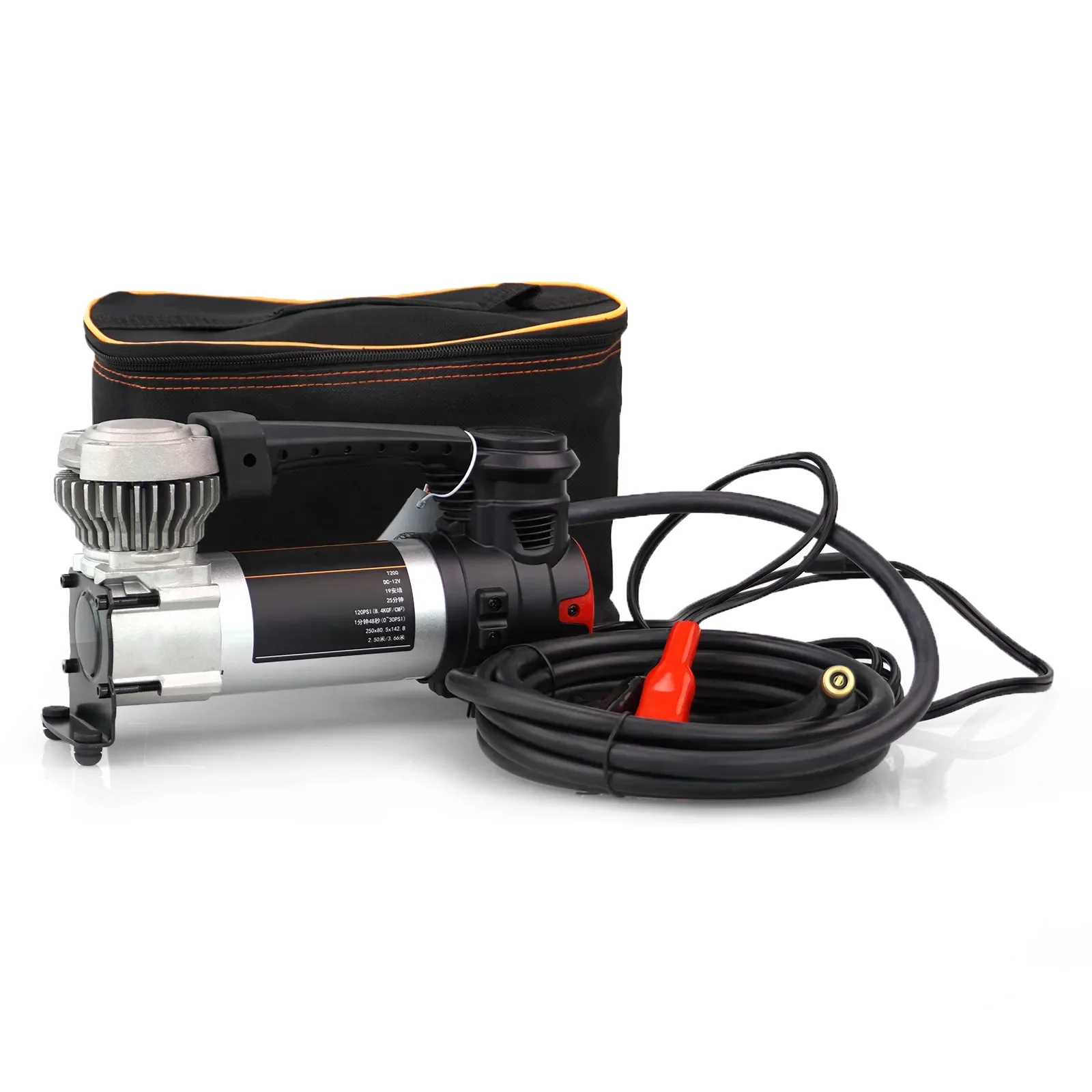 Kit Compressore Portatile Con Morsetti A Coccodrillo, Gonfiatore Per Pneumatici, 12V, 120Psi, Per Pneumatici Fino A 33 Pollici-T200 (Produttore Viair)