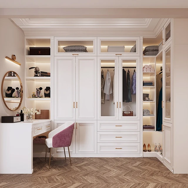 Custom White Closet