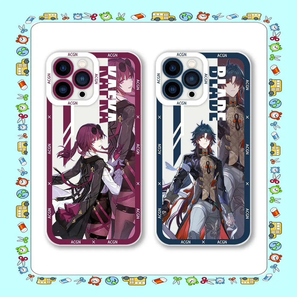 Honkai Star Rail Kafka Blade Cqoue Phone Case For iPhone 15 14 13