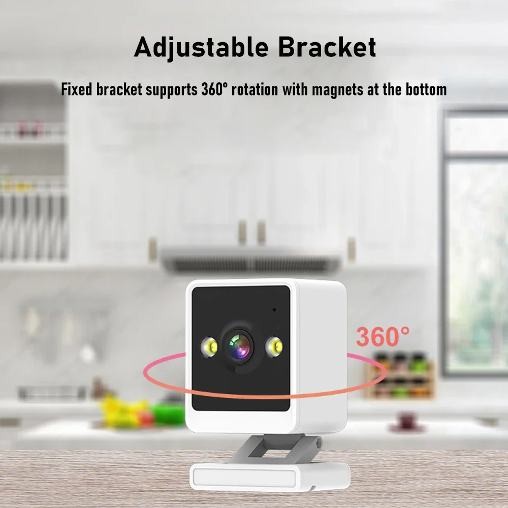 1080P Mini WiFi Camera TUYA Smart Home Security Camera Wireless Portable IP Cam CCTV Video Surveillance with Motion Detection 4