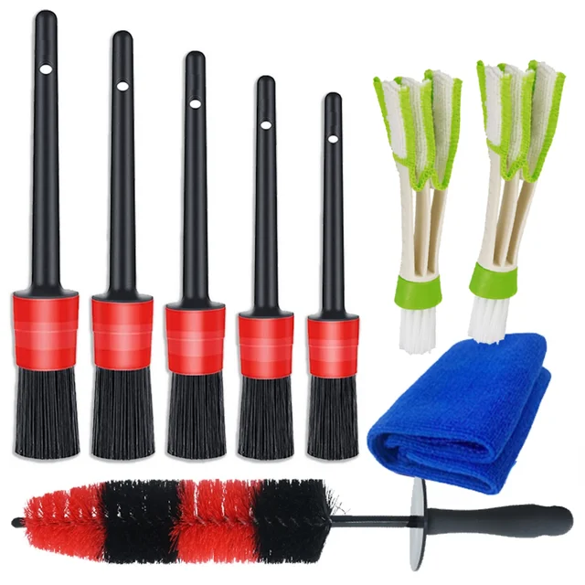 New Detailing Brush Drill Brushes Tool For Car Tire Rim Cleaning Detail