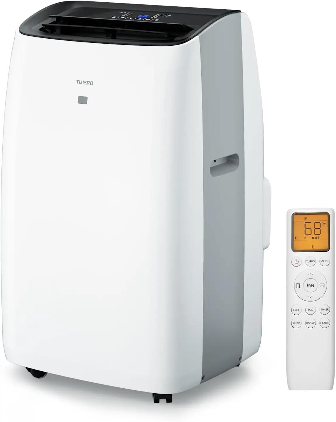 

TURBRO Greenland 14,000 BTU Portable Air Conditioner and Heater, Dehumidifier and Fan, 4-in-1 Floor AC Unit for Rooms