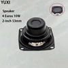 YUXI 1PCS 53mm 2 Inch Internal Magnetic Speaker For 4 Ohms 10W  Small Speaker With Fixing Hole Bass Multimedia Speaker 10W 1
