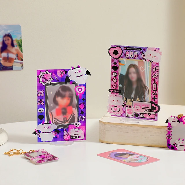 Cute Kawaii Bunny Polaroid Frame Magnetic Instax Mini Polaroid