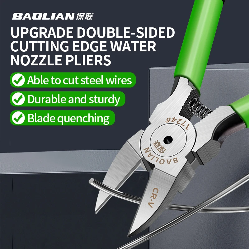 

Carbon Steel Plastic Pliers 5inch 6inch Nippers Electrical Wire Cable Cutters Diagonal Pliers For Jewelry