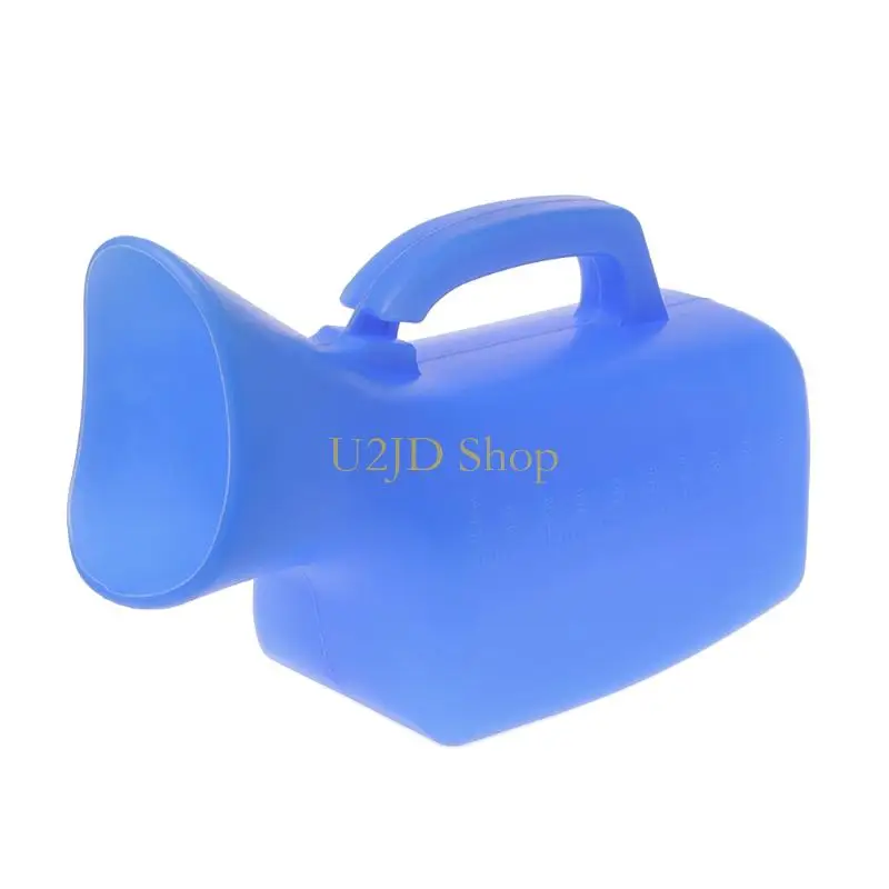 U2JD 1000ML Portable White Camping Travel Car Toilet Female Women Urine Urinal Bottle